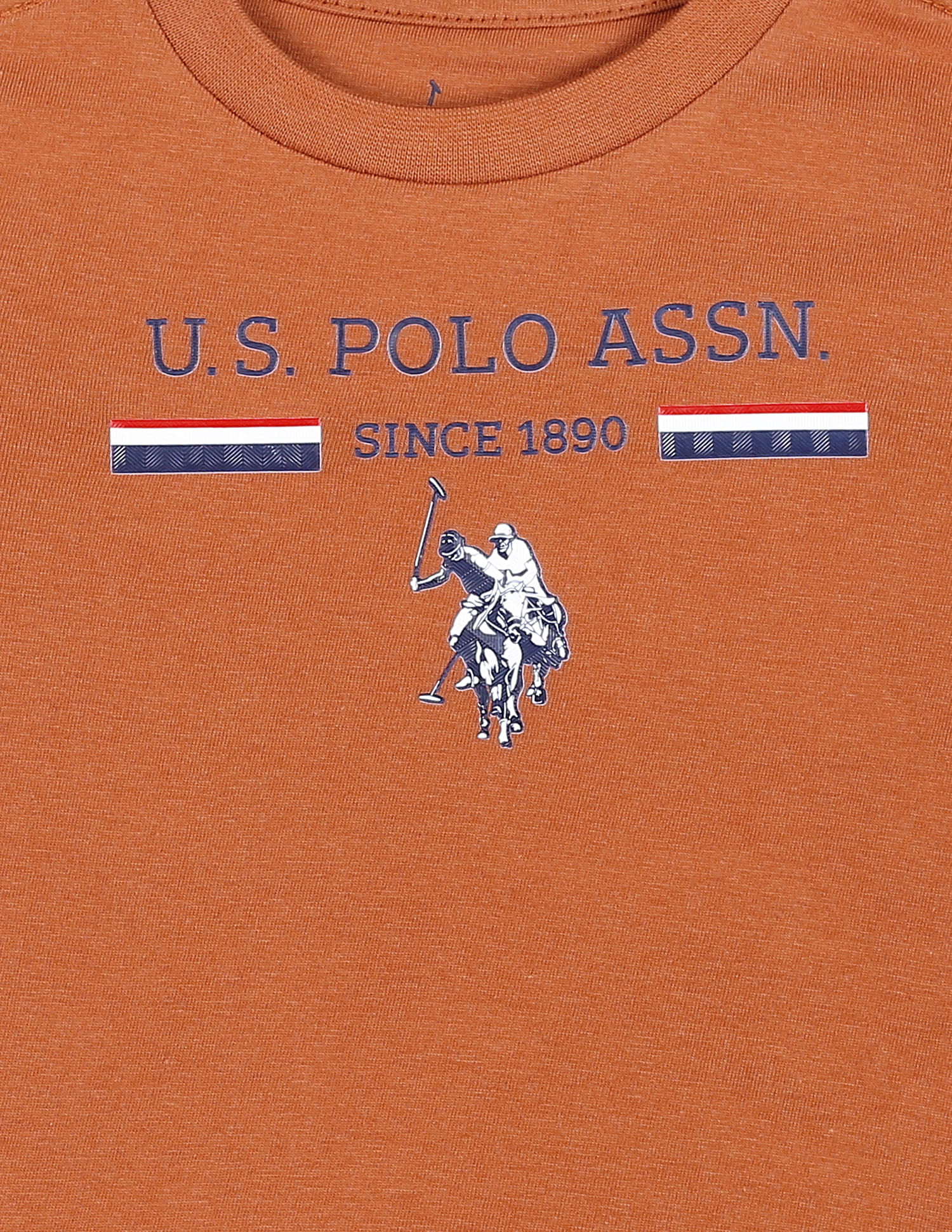U.S. Polo Assn. Kids Boys Iconic Graphic Print T-Shirt