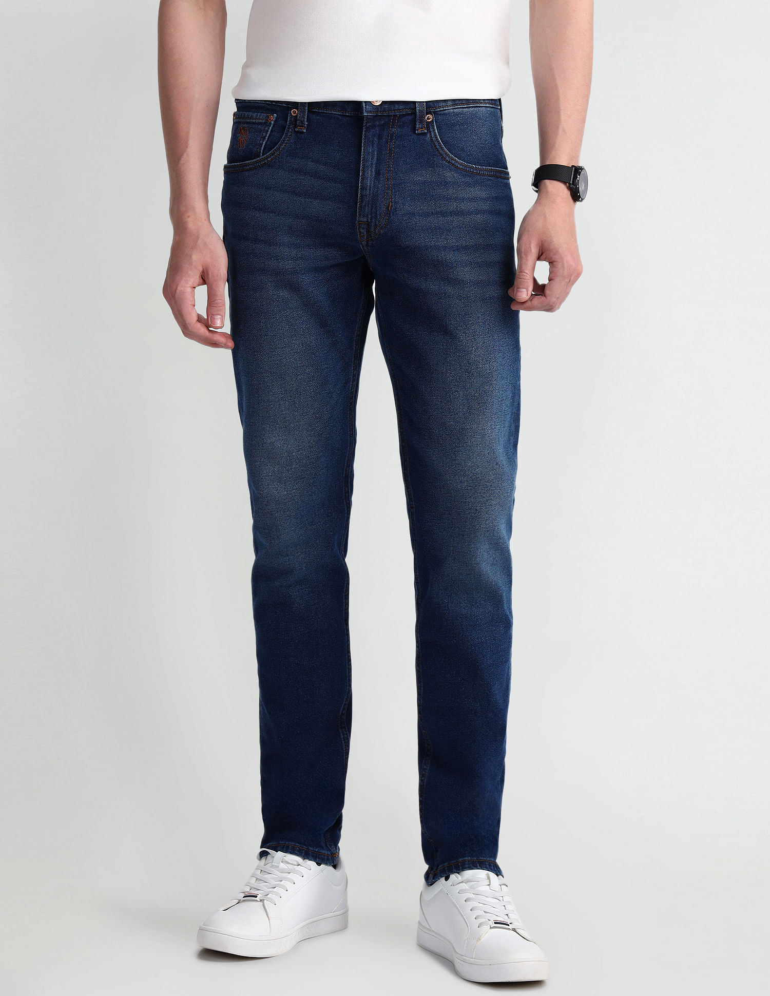 U.S. Polo Assn. Denim Co. Brandon Slim Fit Blue Jeans