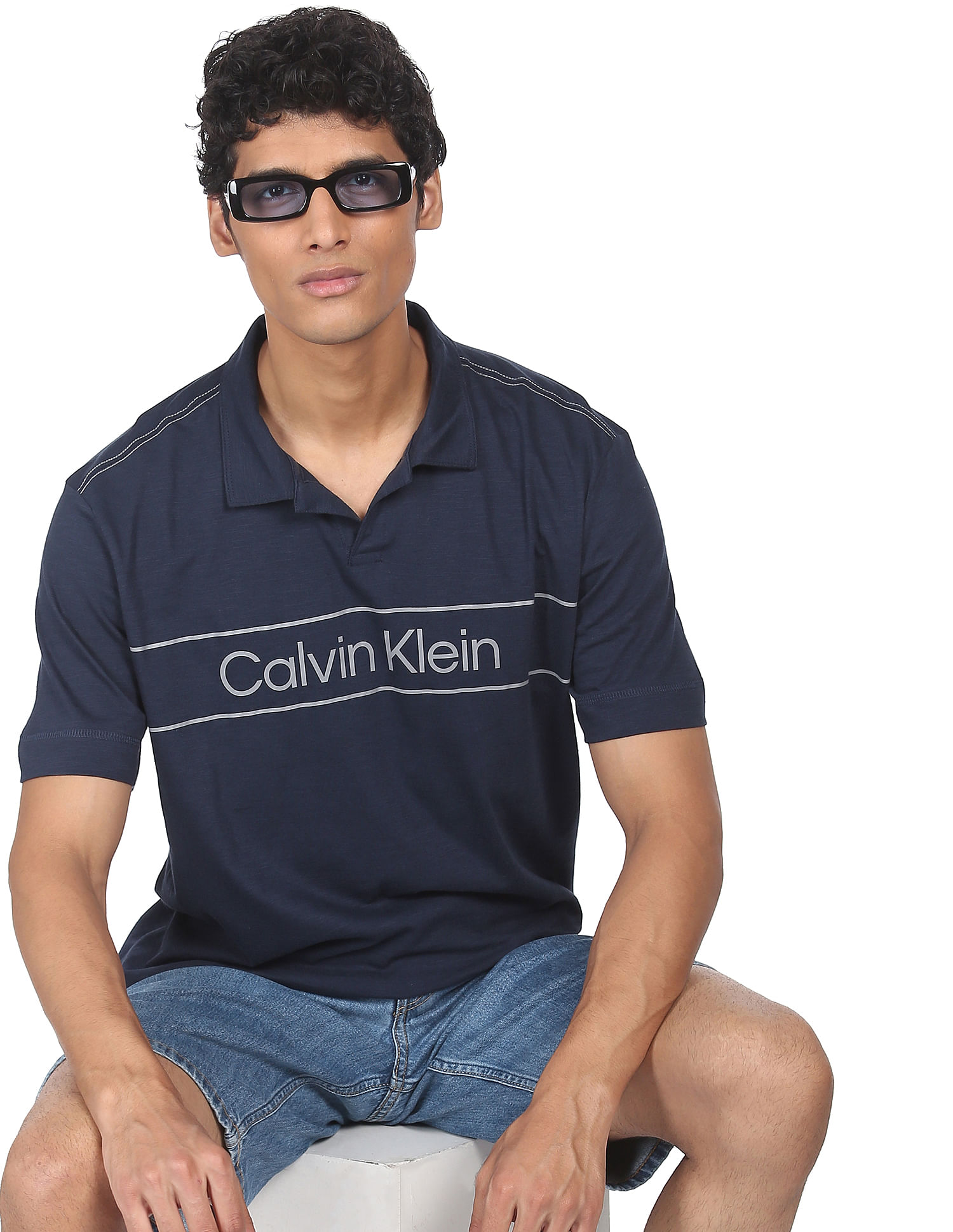 Calvin Klein Men's Liquid Touch Interlock Polo - Macy's