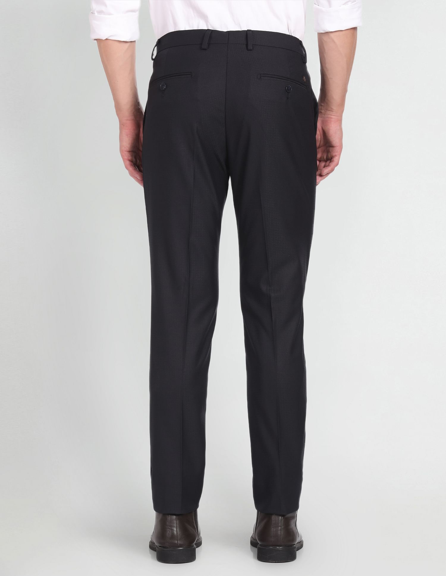 Arrow Jackson Super Slim Fit Dobby Trousers