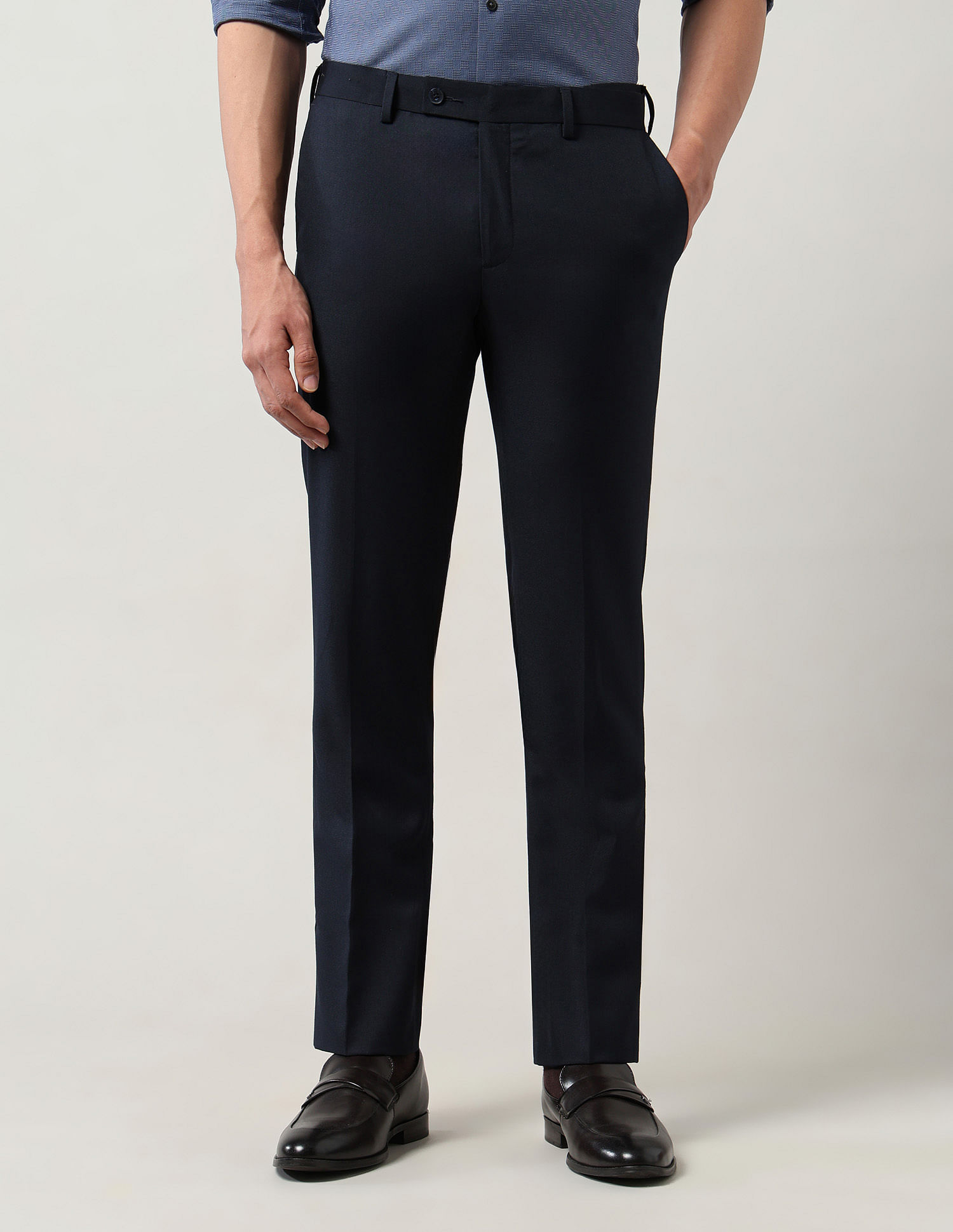 Arrow Regular Fit Twill Trousers