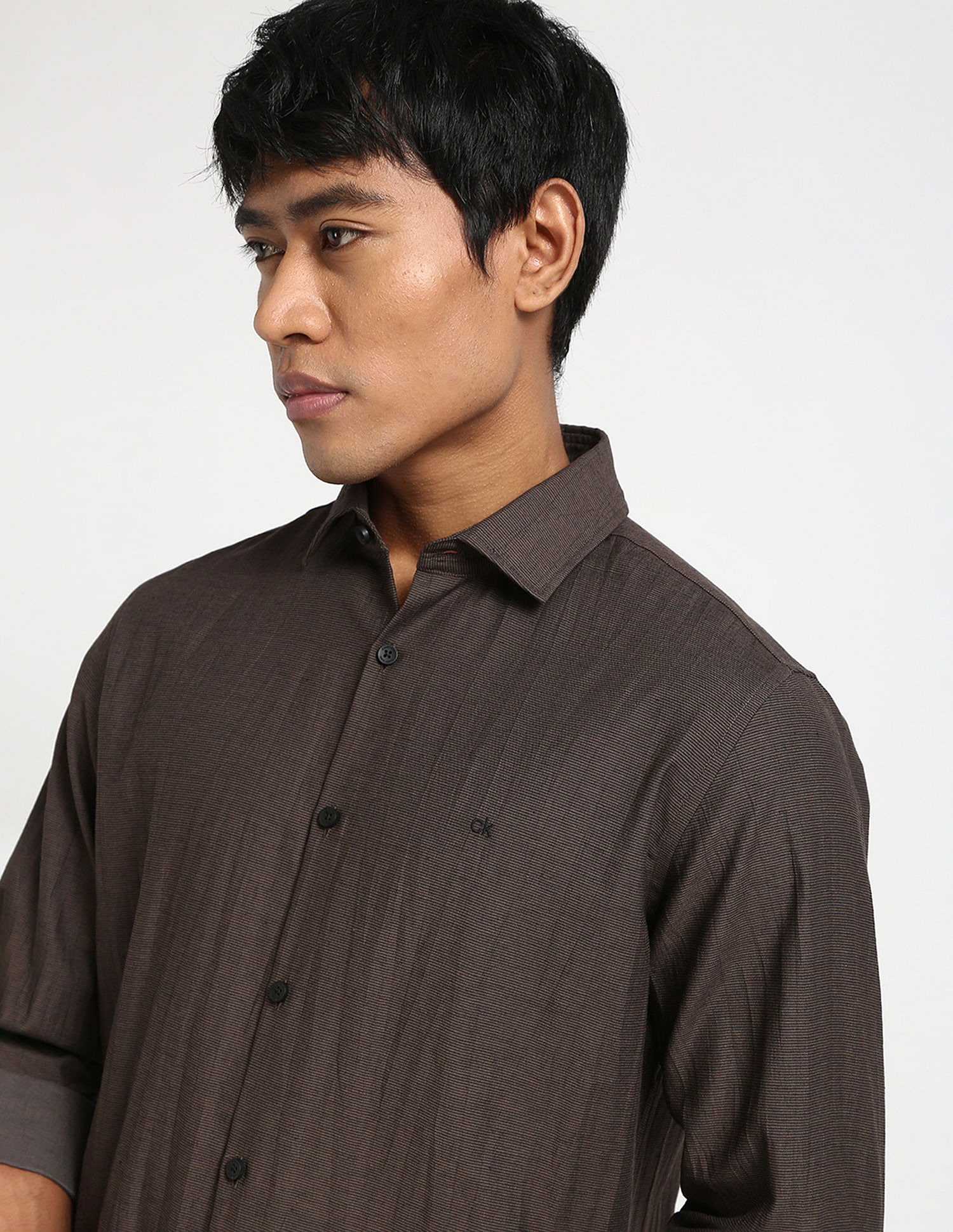 Calvin Klein Jeans Slim Fit Twill Shirt