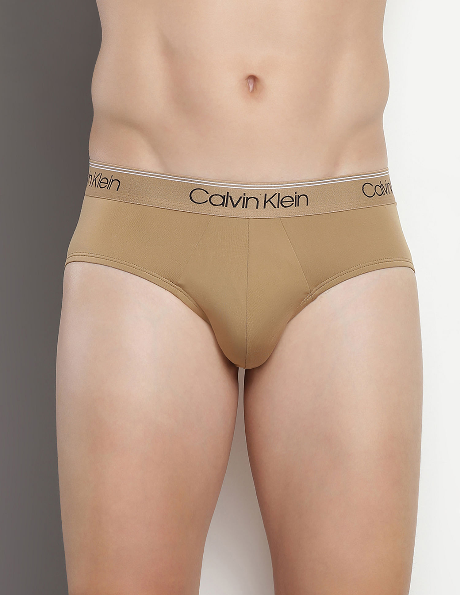 Buy Calvin Klein Underwear Brand Print Hip Briefs - Pack Of 3