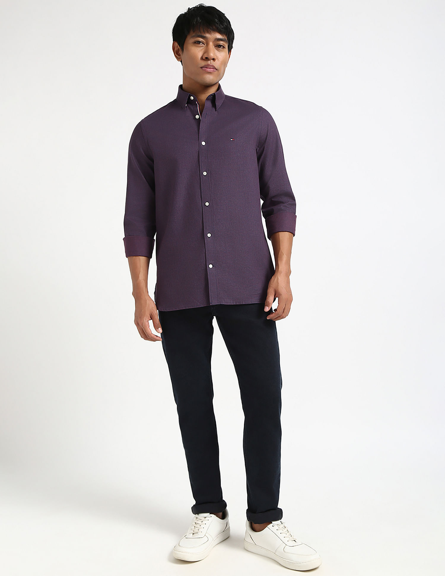 Tommy Hilfiger Textured Solid Shirt