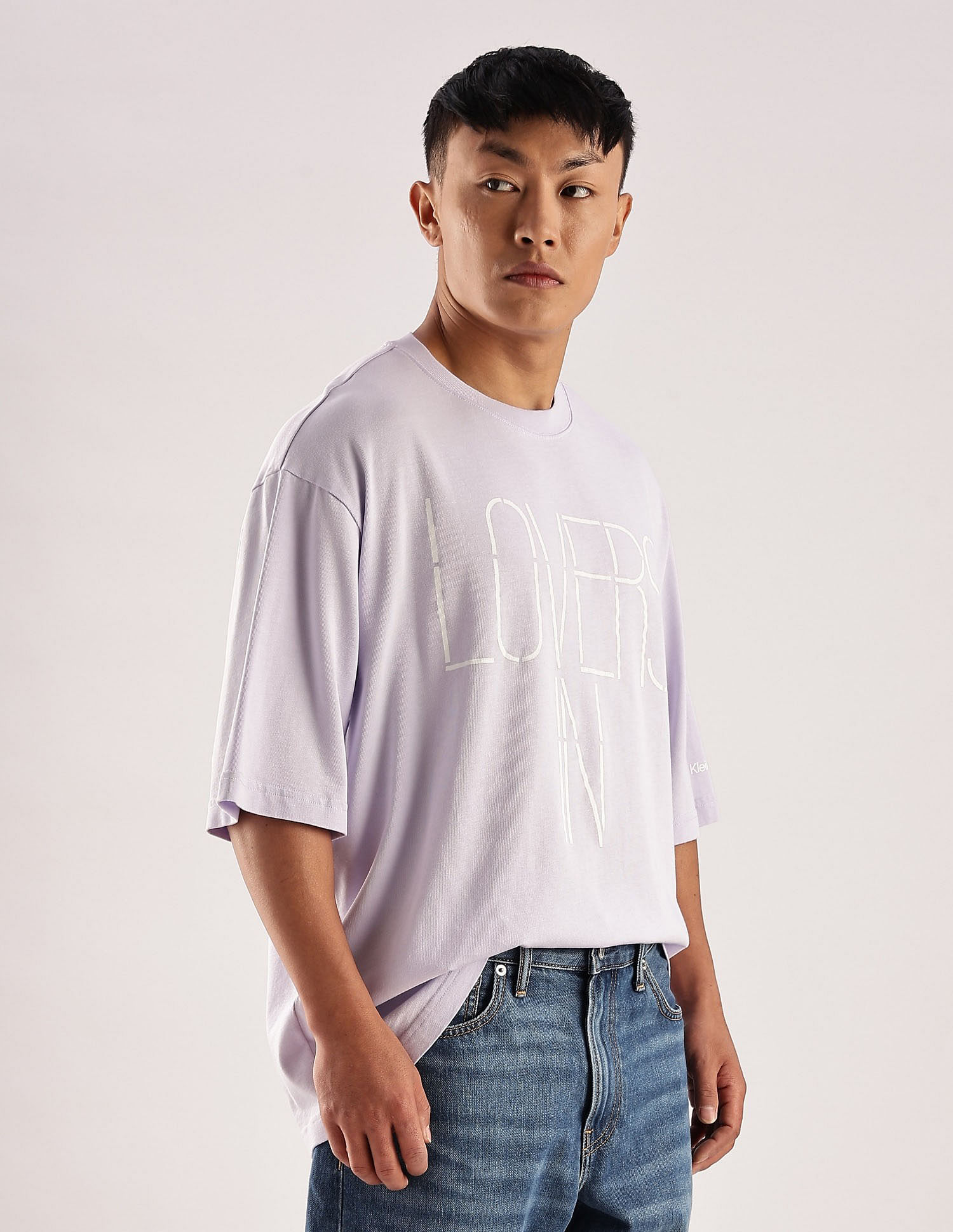 Calvin Klein Jeans Printed Regular Fit Cotton T-Shirt