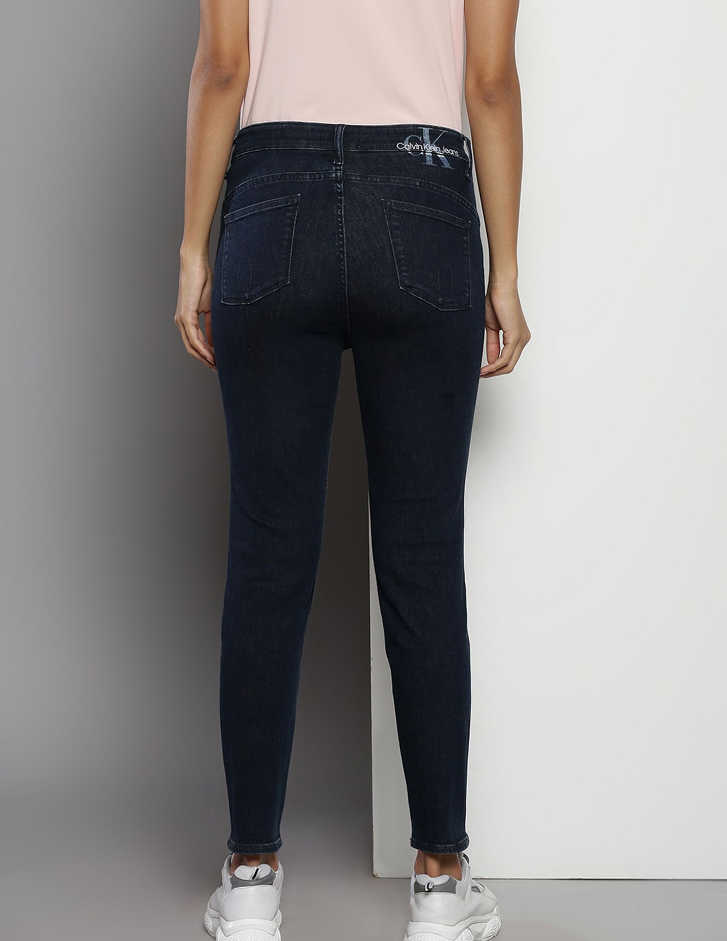 Calvin Klein High Rise Body Skinny Fit Jeans