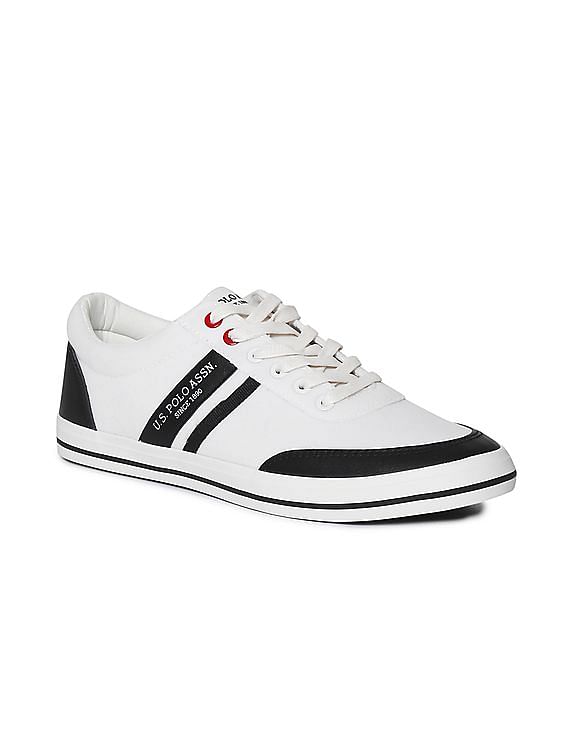 U.S. Polo Assn. Men Round Toe Panelled Hague Sneakers