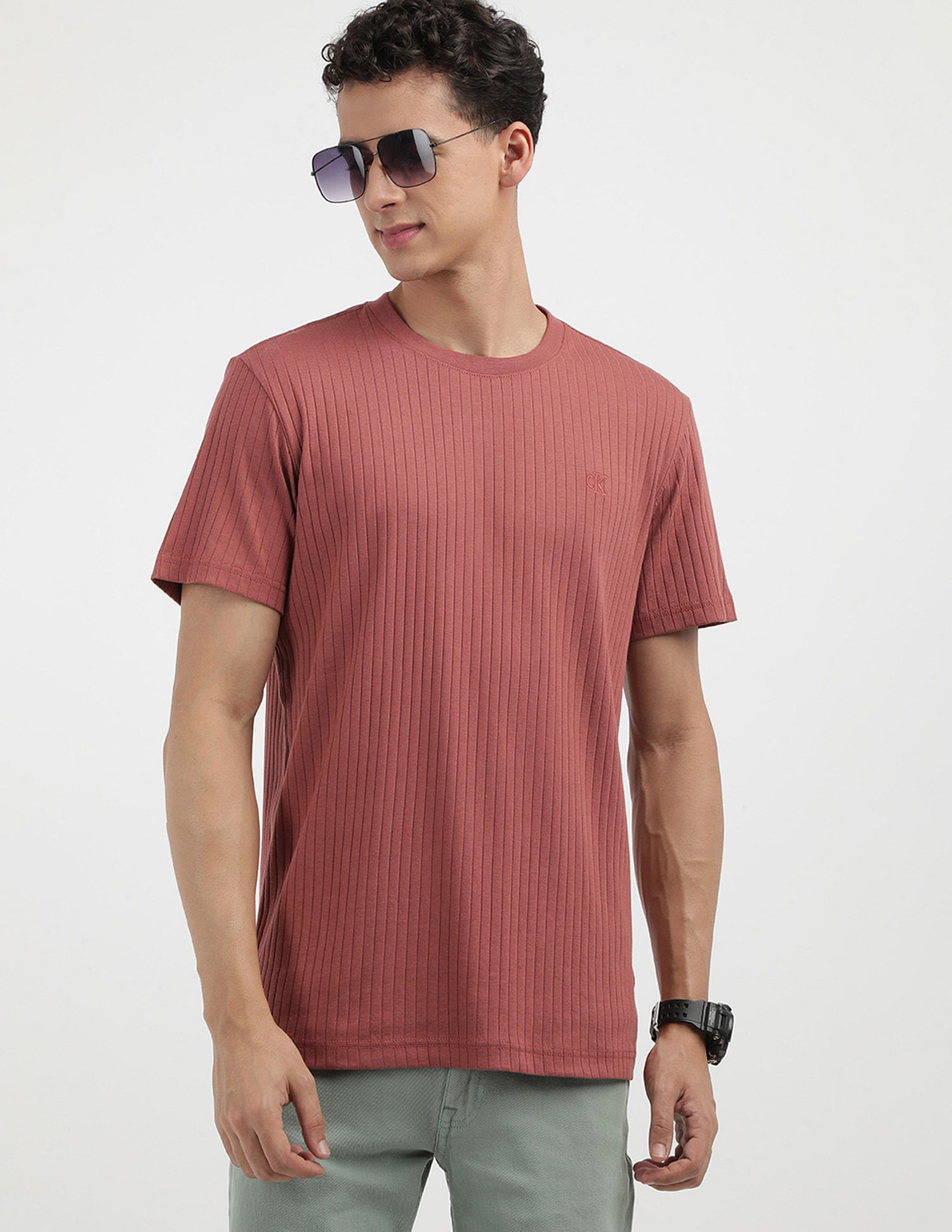 Calvin Klein Jeans Monologo Regular Fit T-Shirt
