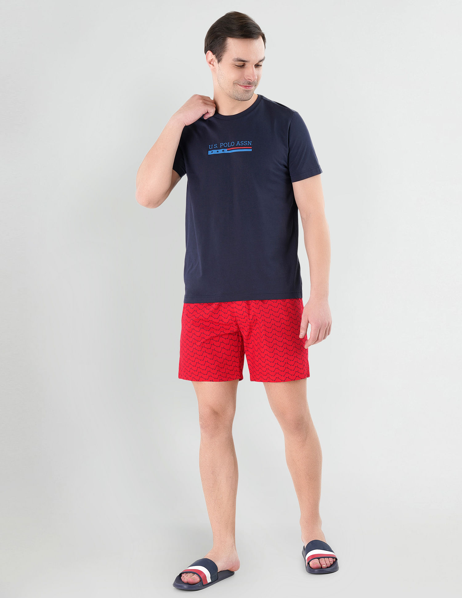 Buy USPA Innerwear Back Pocket All Over Print IYAC Boxers - Pack Of 1 -  NNNOW.com