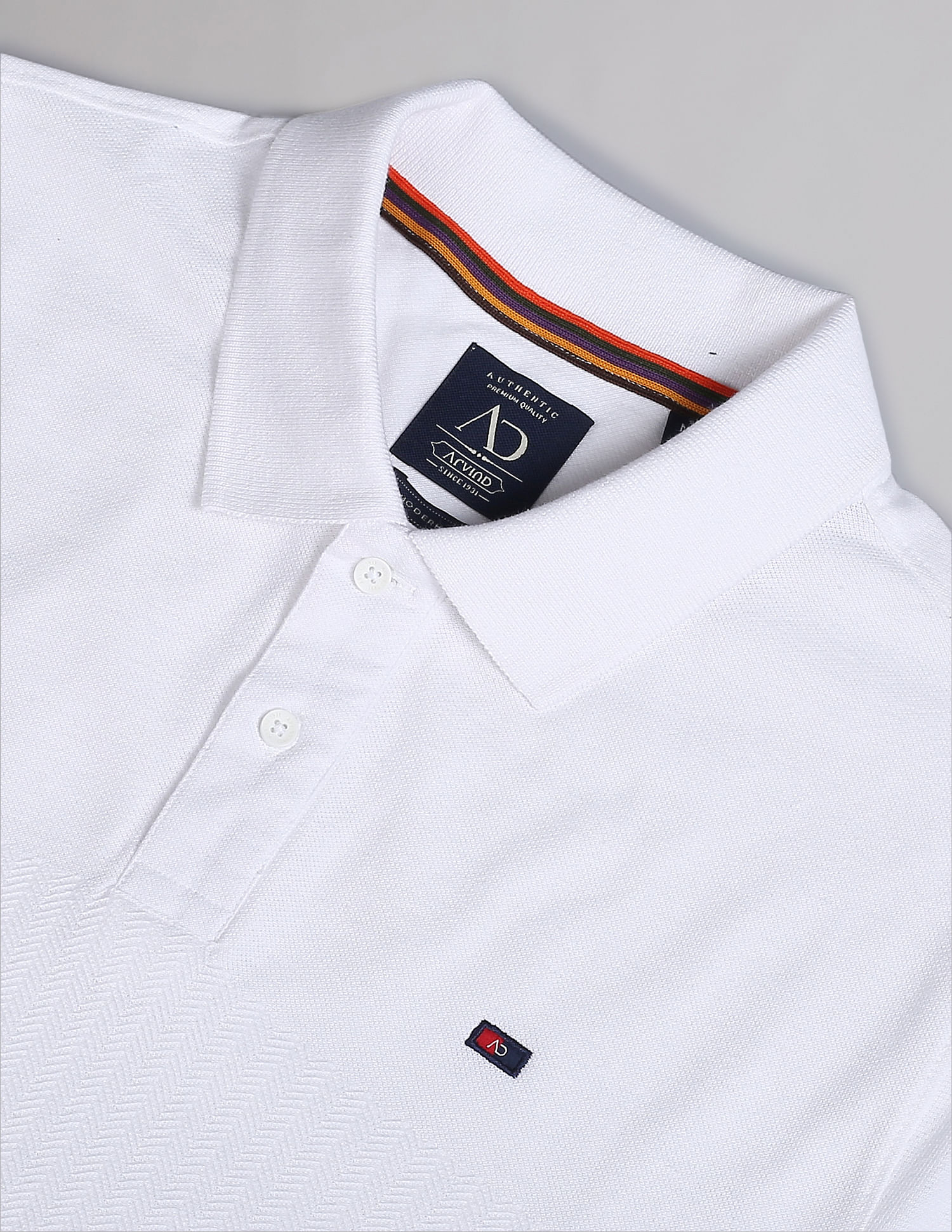 AD by Arvind Solid COOL-IT Real Deal Polo Shirt