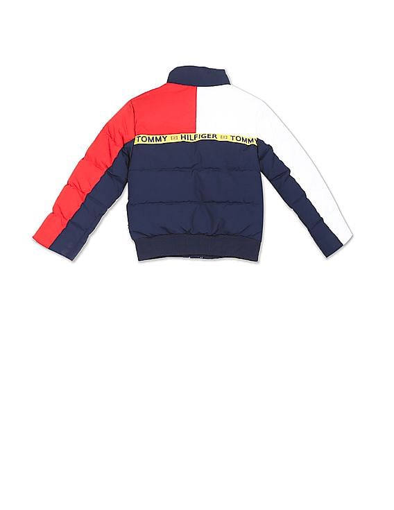 tommy hilfiger colourful jacket