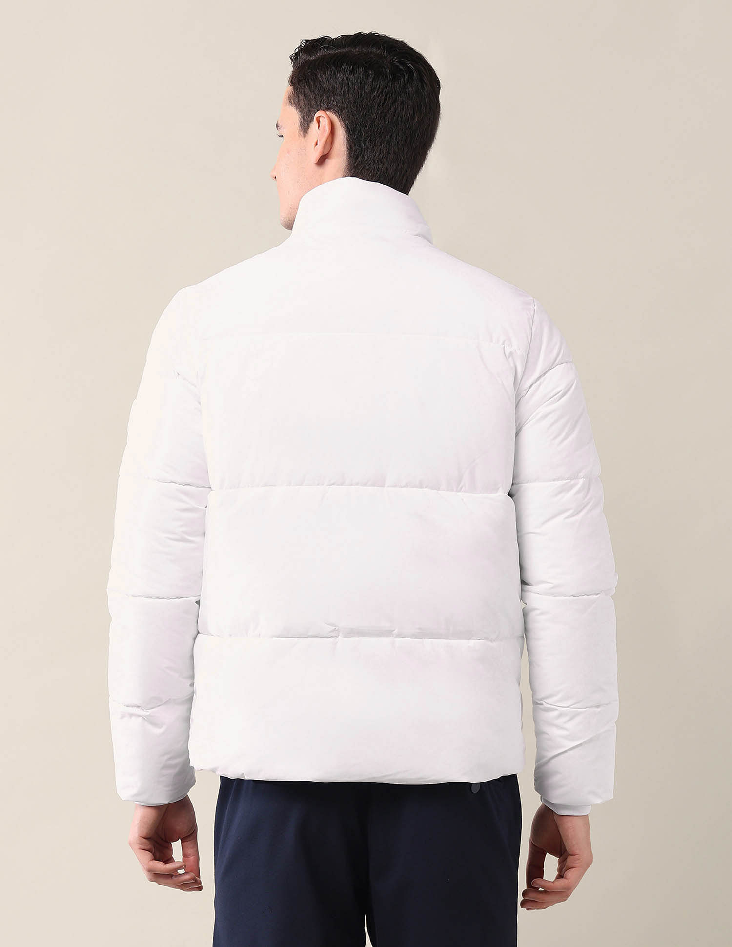 U.S. Polo Assn. Colourblocked Puffer Jacket