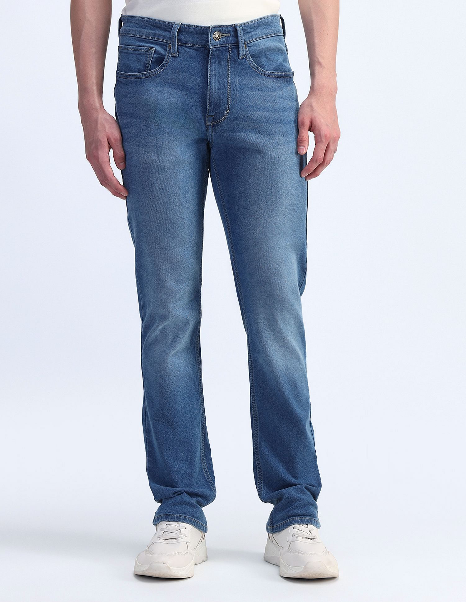 Flying Machine Freddie Slim Straight Fit Jeans