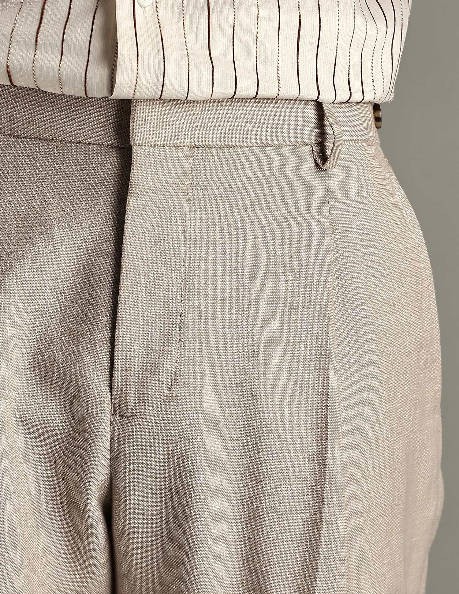 Tommy Hilfiger Regular-Fit Self-Design Mid Rise Trouser