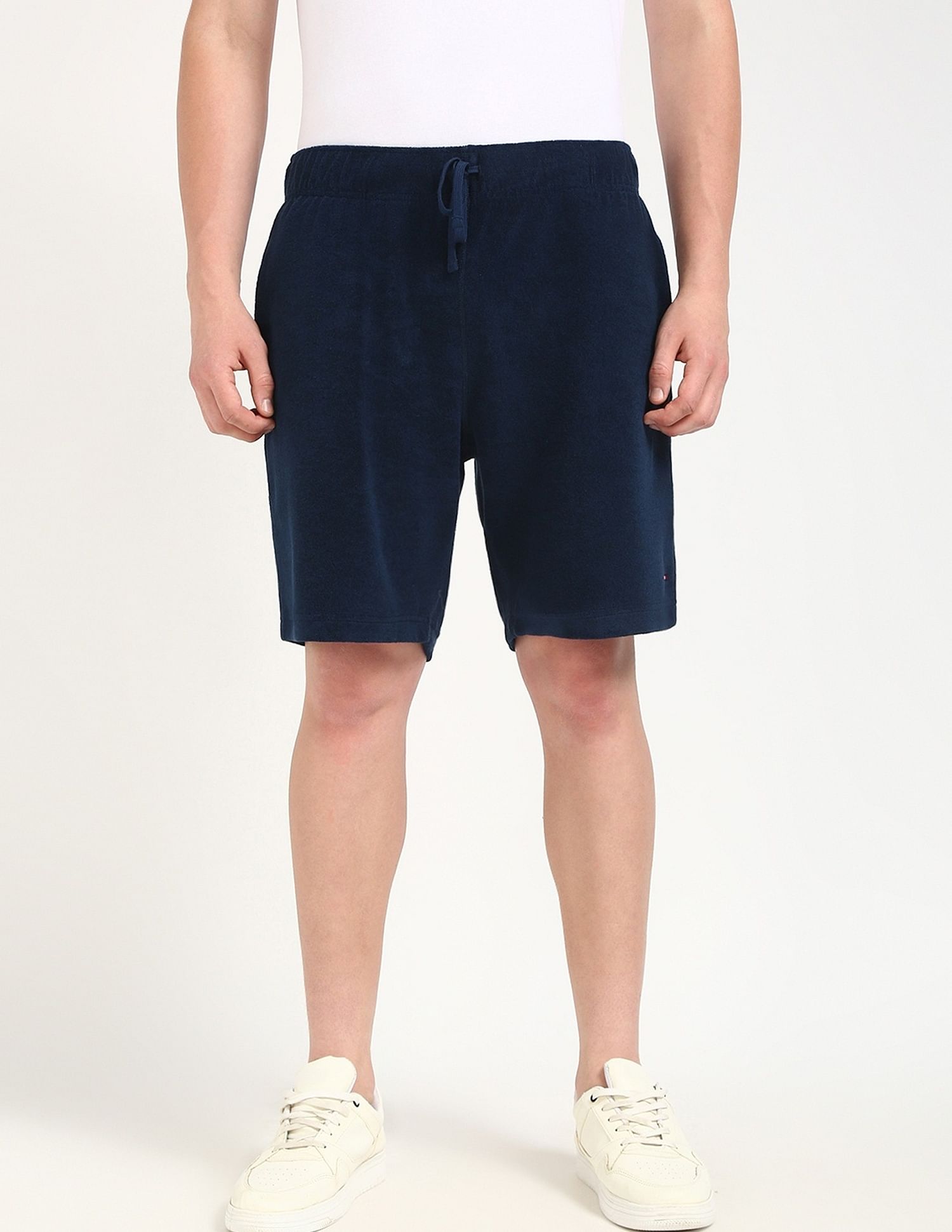 Tommy Hilfiger Relaxed-Fit Solid High-Rise Shorts