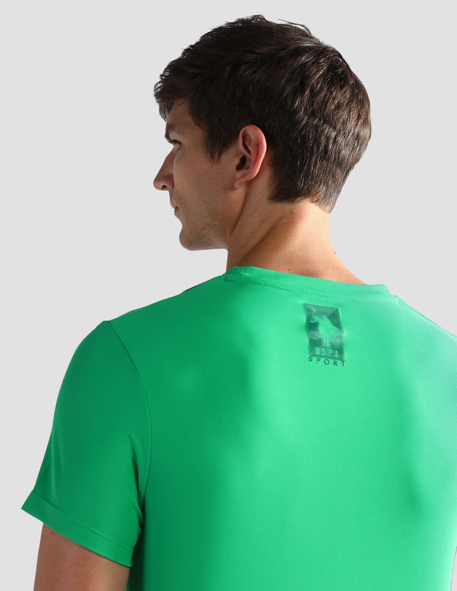 Uspa green t shirt hotsell