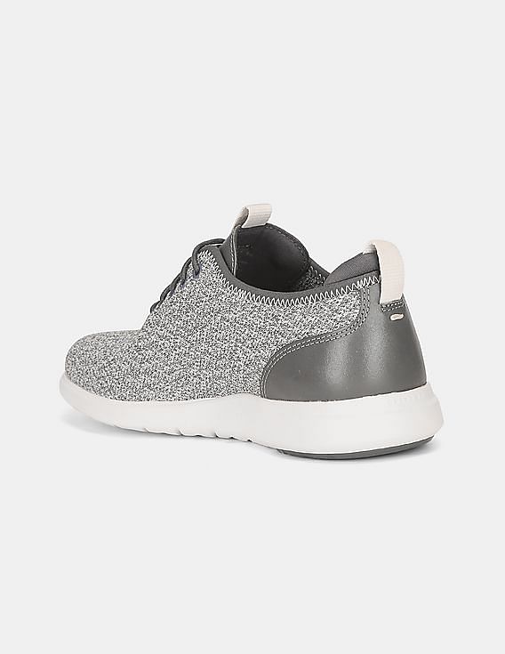 Cole Haan Grey Grand Plus Essex Distance Knit Oxford Sneakers