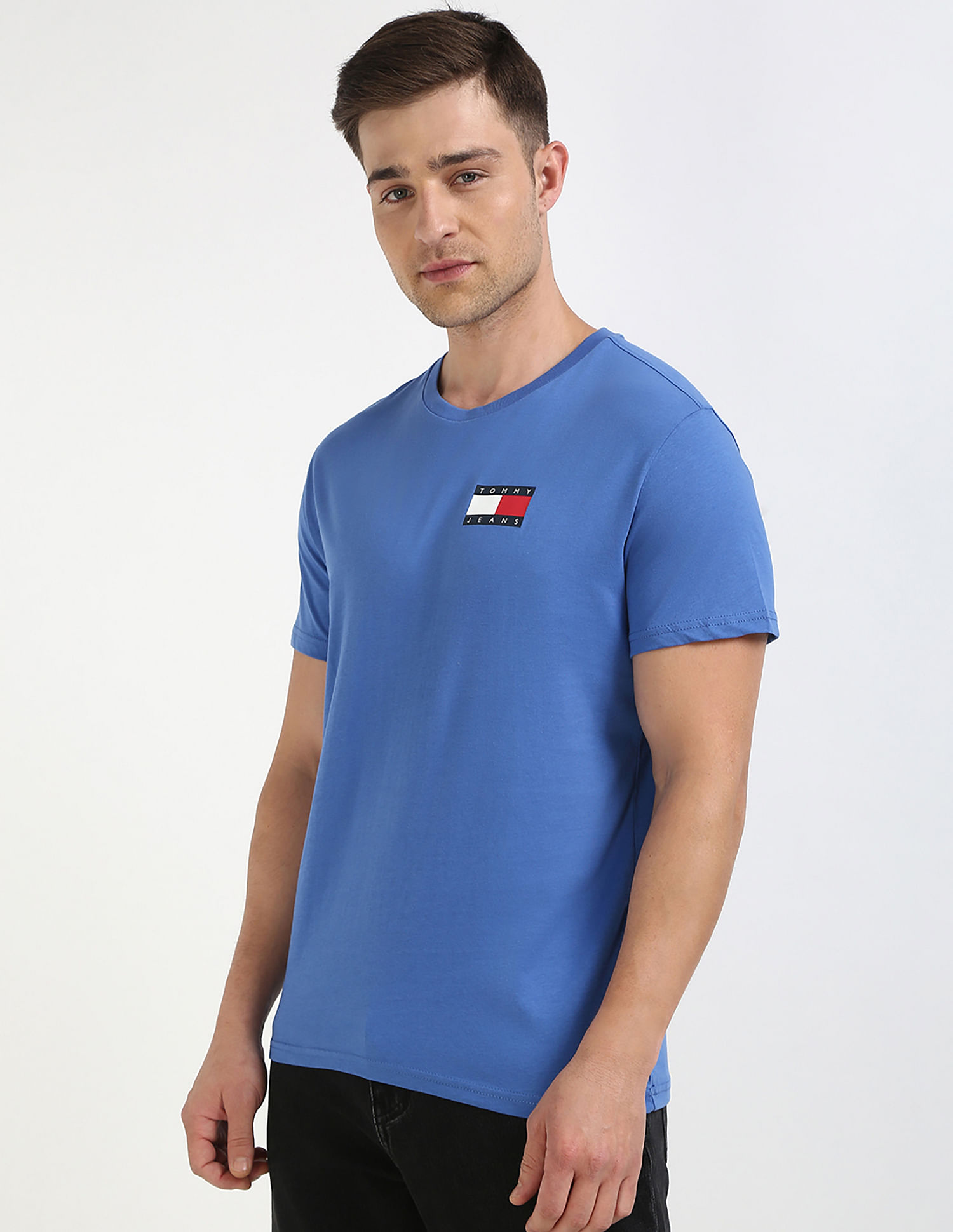 Tommy Hilfiger Logo Slim-Fit Cotton T-Shirt