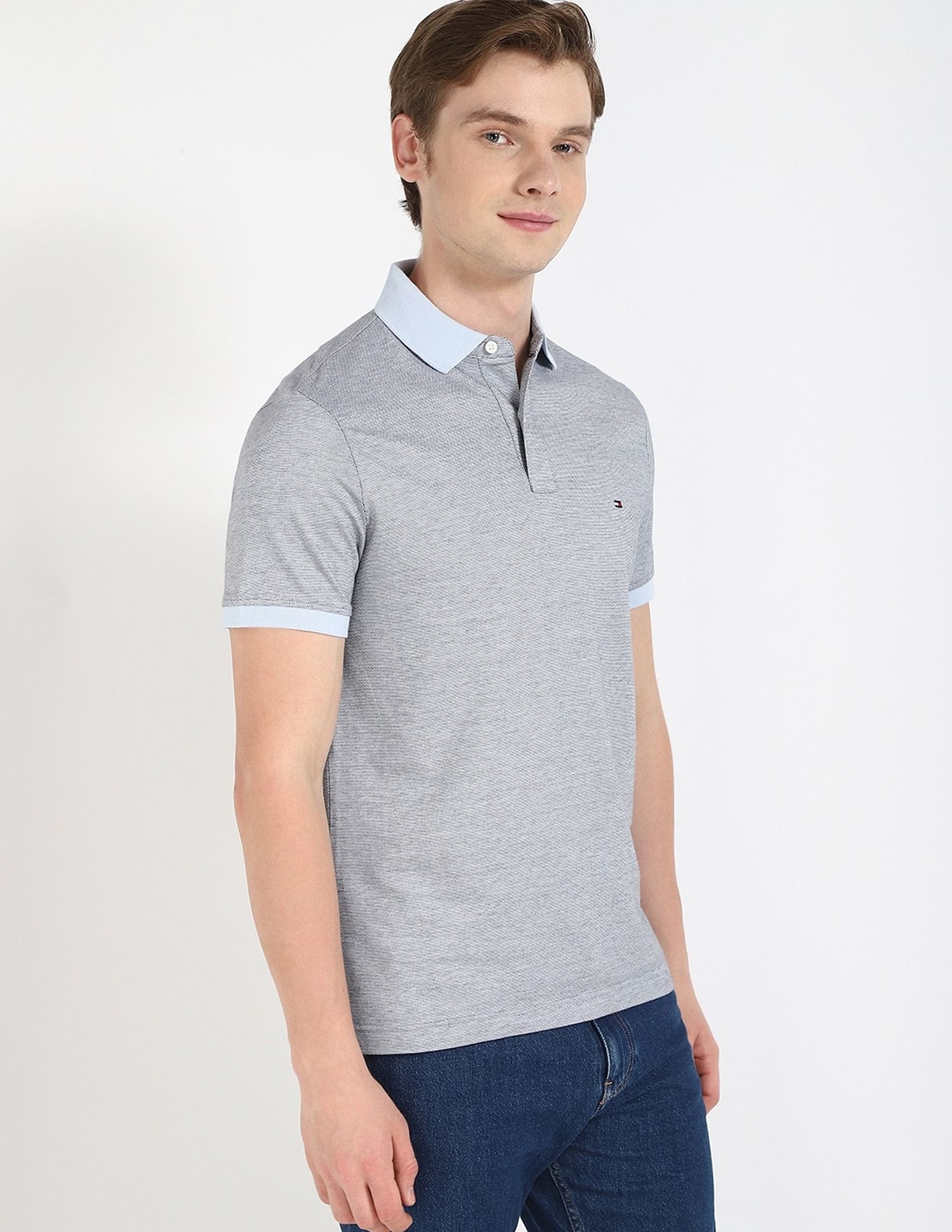 Tommy Hilfiger Solid Regular Fit Polo