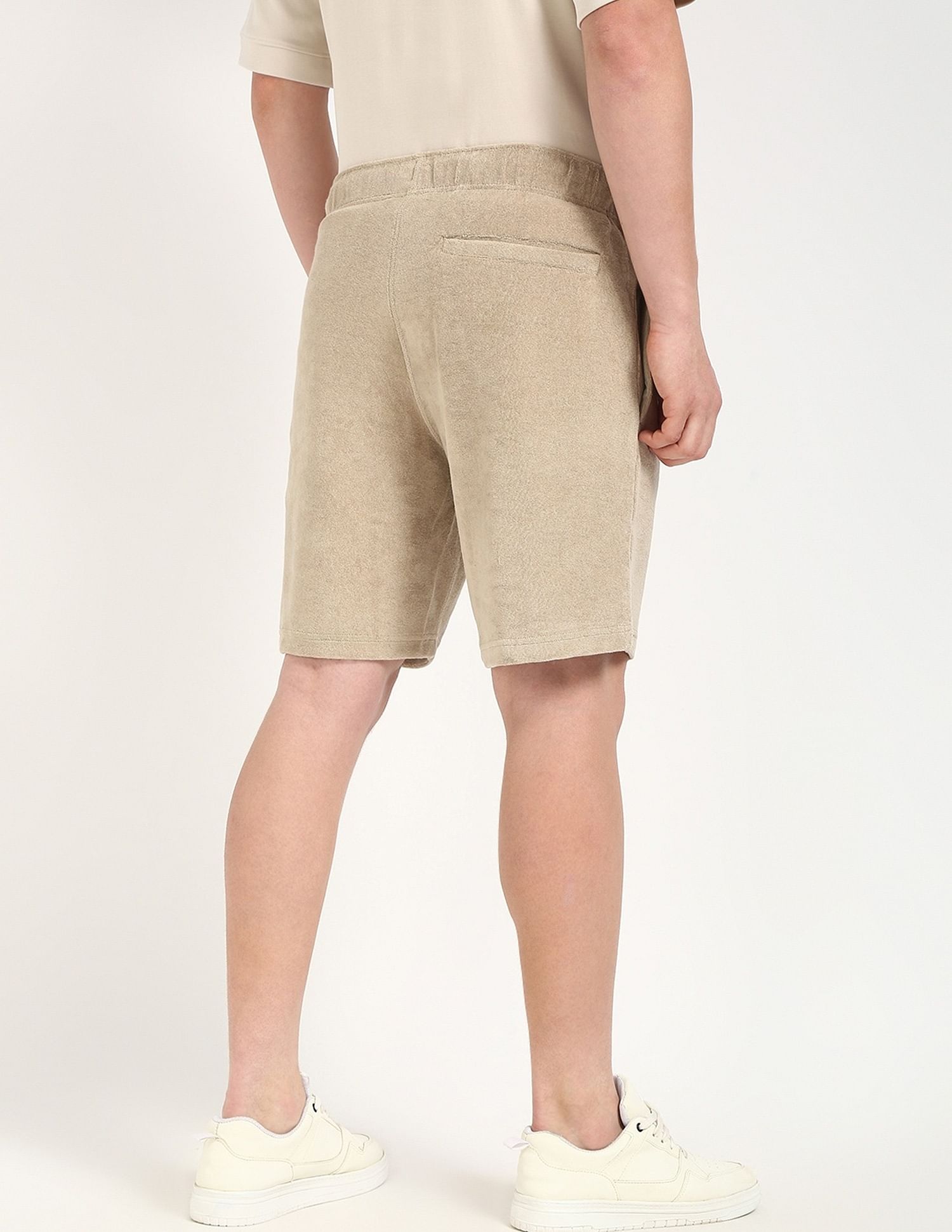 Tommy Hilfiger Relaxed-Fit Solid High-Rise Shorts