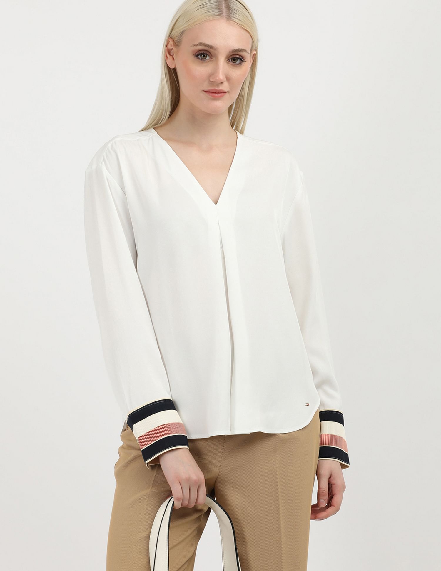 Tommy Hilfiger Relaxed Fit Solid Shirt