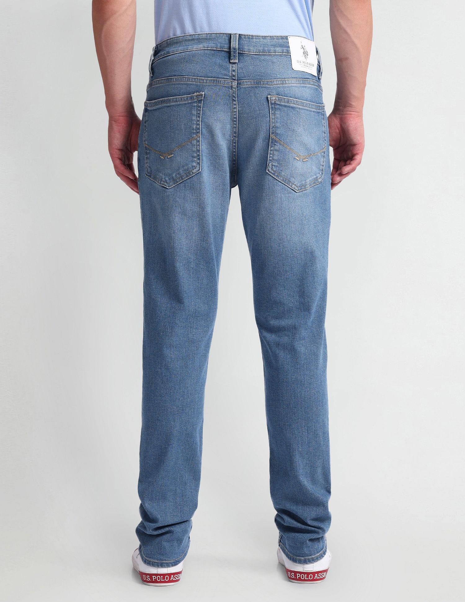 U.S. Polo Assn. Denim Co. Brandon Slim Tapered Fit Blue Jeans