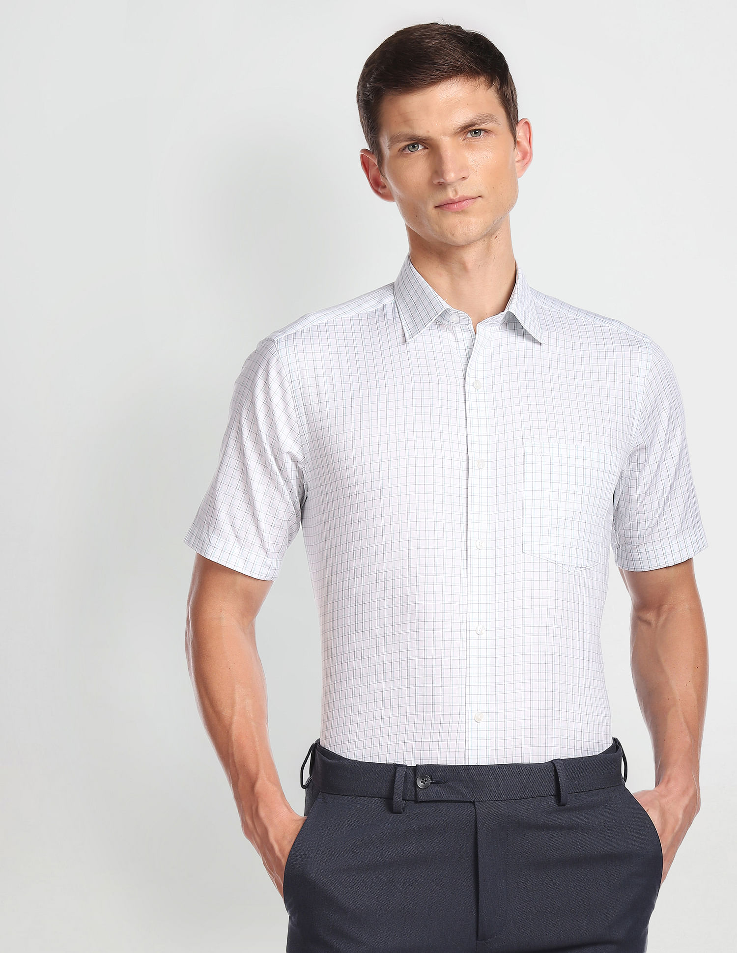 Arrow Tartan Check Dobby Shirt
