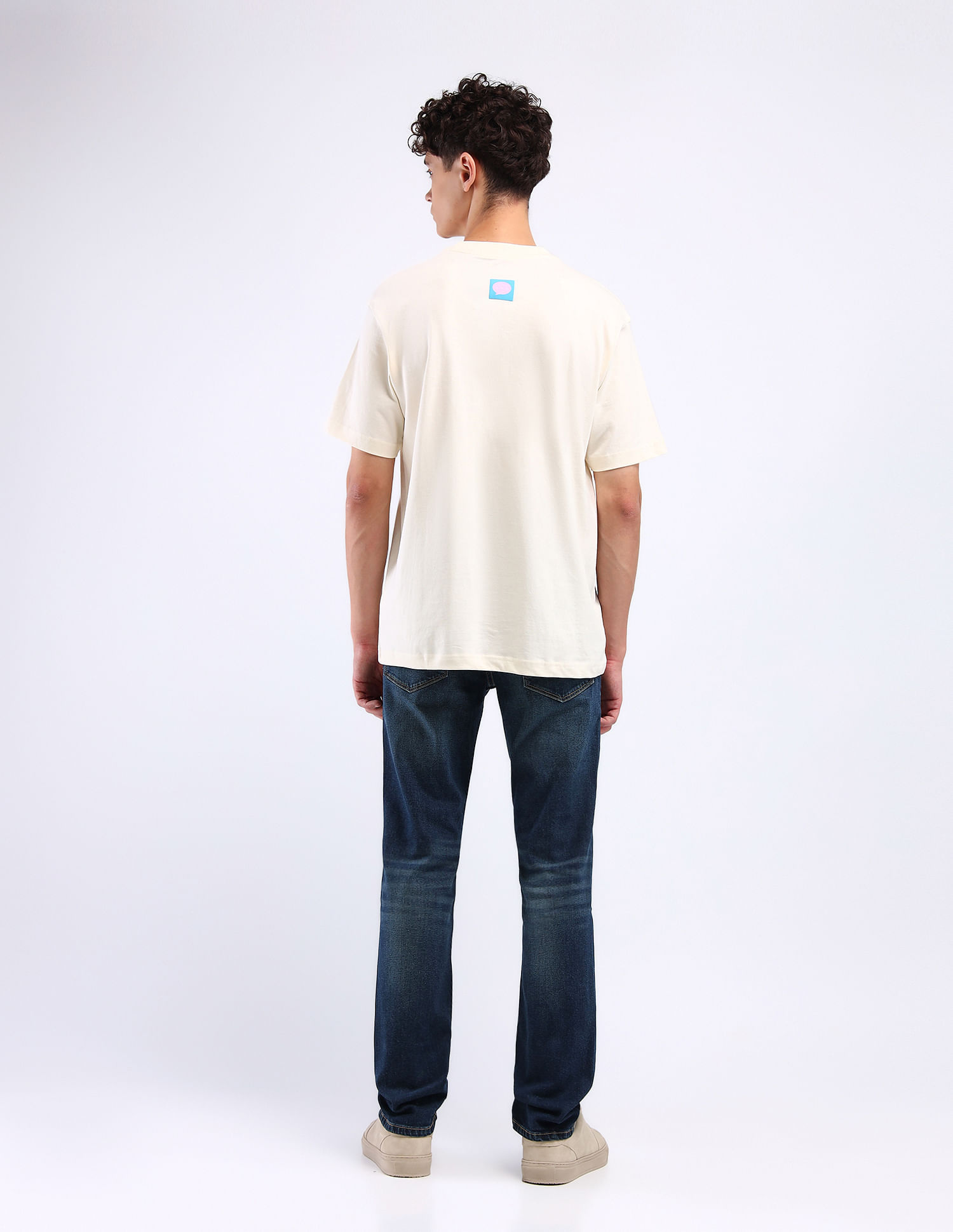 Flying Machine Mid Rise Freddie Slim Straight Fit Jeans