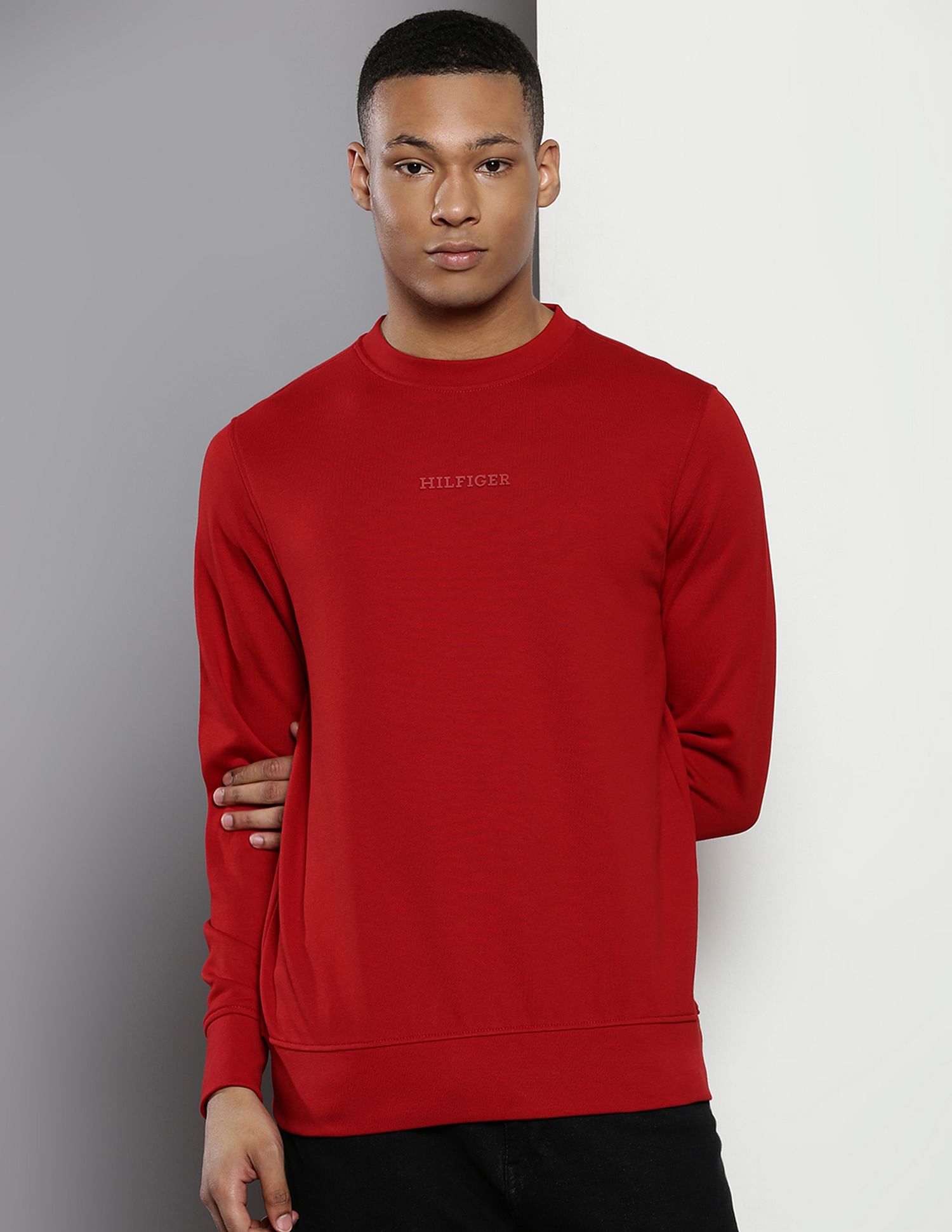 Tommy Hilfiger Crew Neck Monotype Sweater