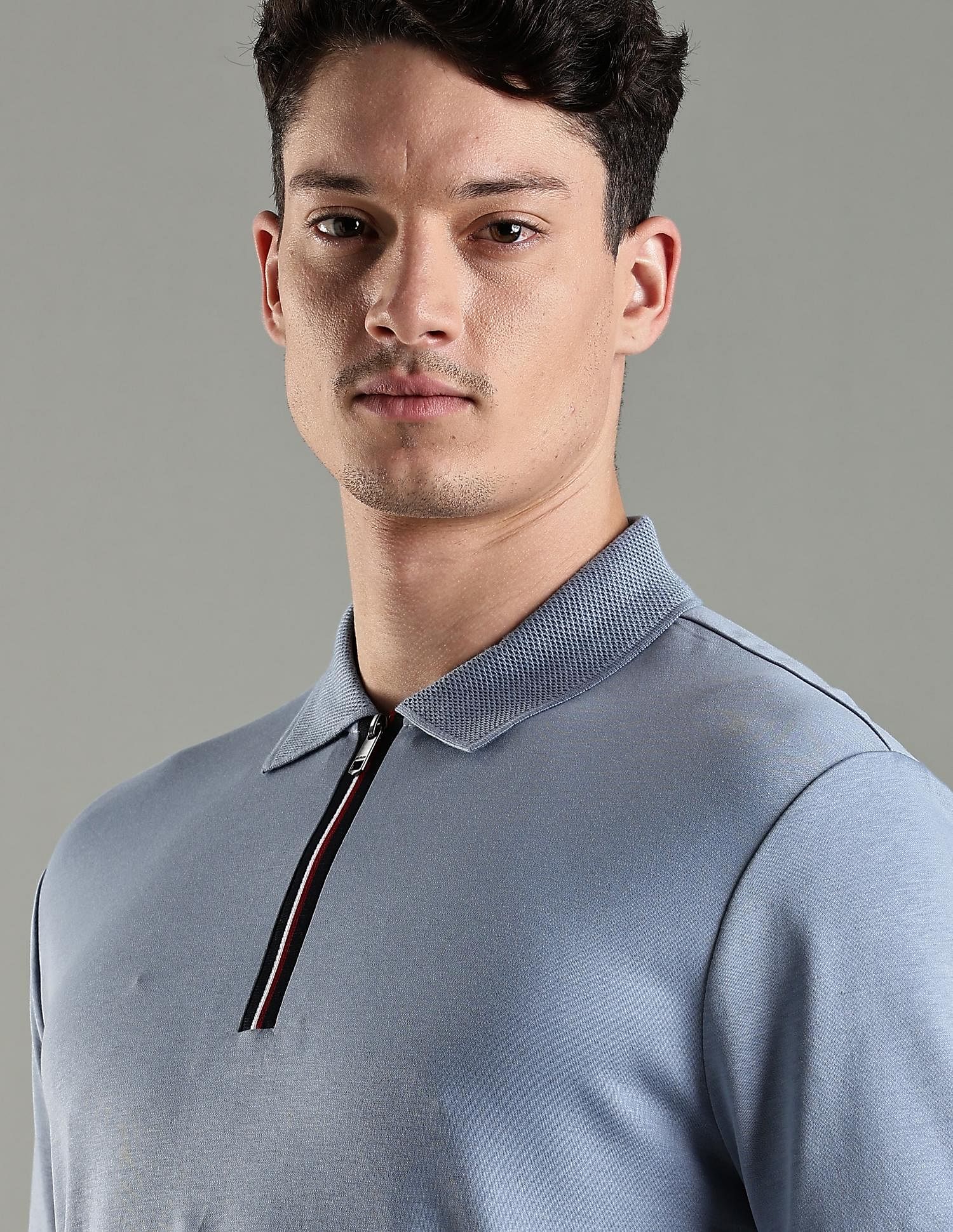 Tommy Hilfiger Solid Regular Fit Cotton Polo T-Shirt