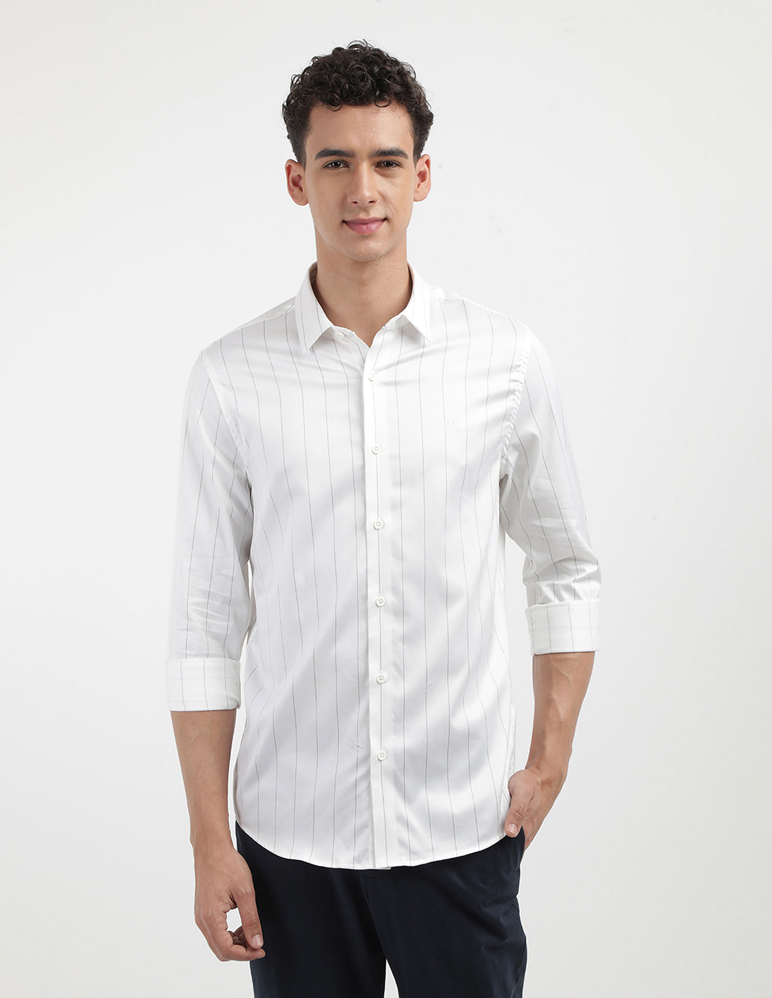 Calvin Klein Jeans Slim Fit Twill Shirt