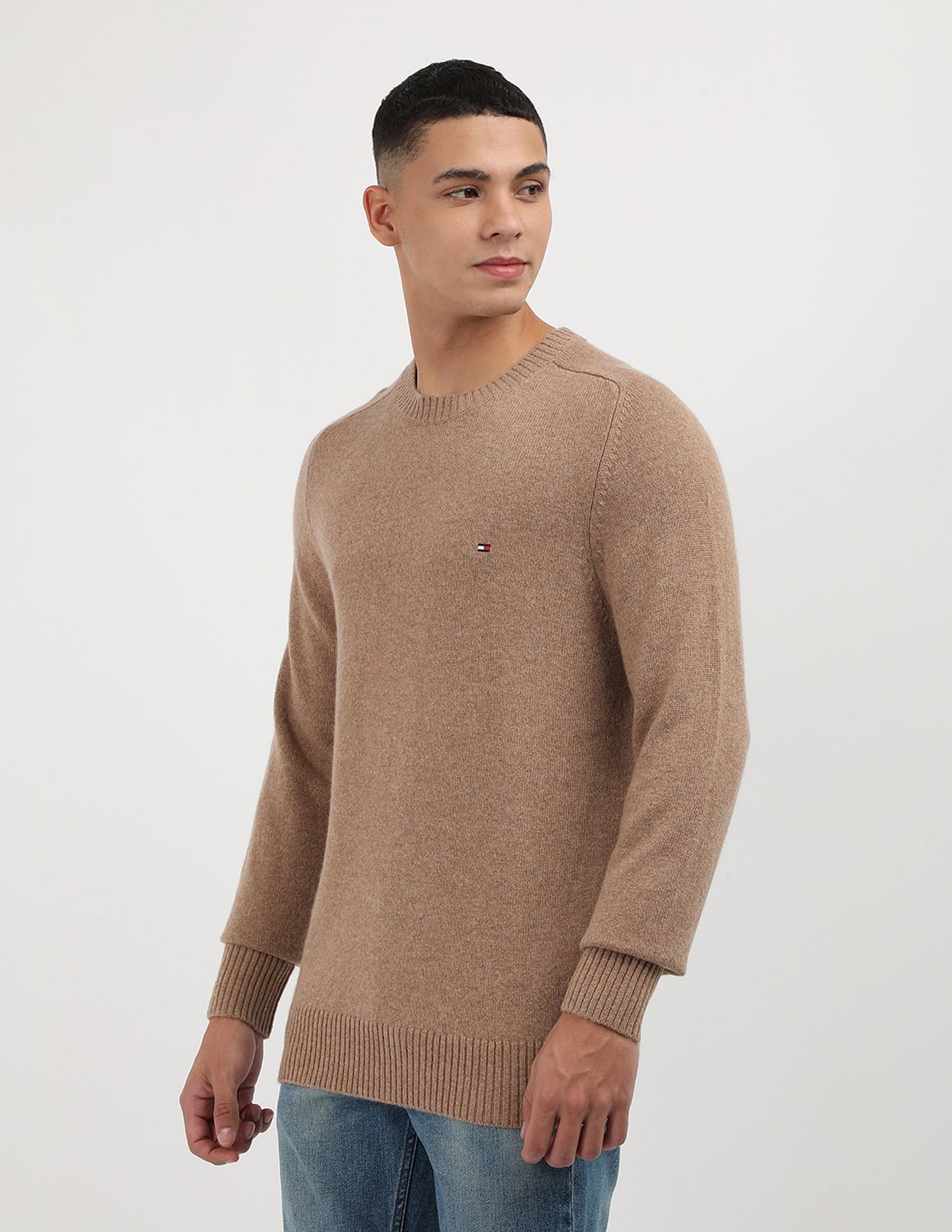 Tommy Hilfiger Lambswool Crew Neck Sweater