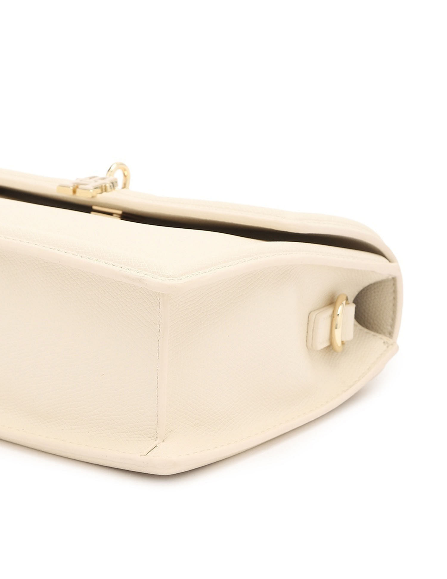 Tommy Hilfiger Solid Cream PU Bag