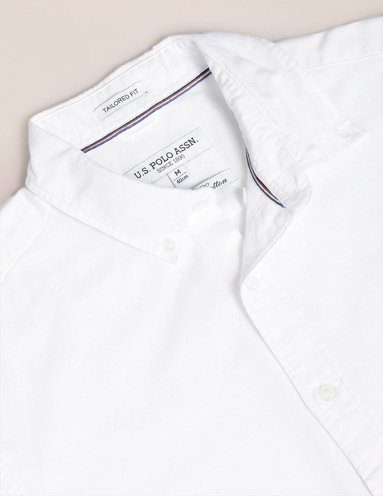 Buy U.S. Polo Assn. Button Down Collar Premium Cotton Shirt - NNNOW.com