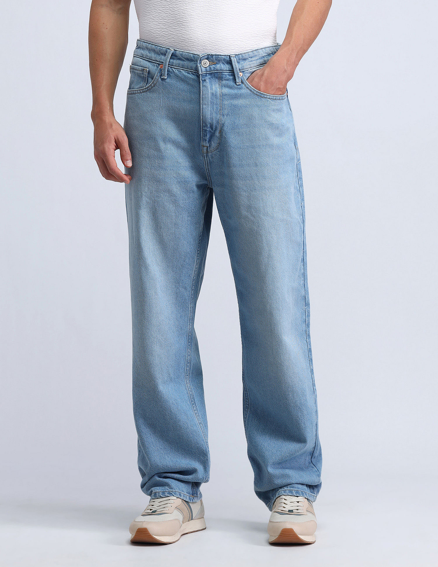 Flying Machine Cobain 90's Loose Fit Jeans