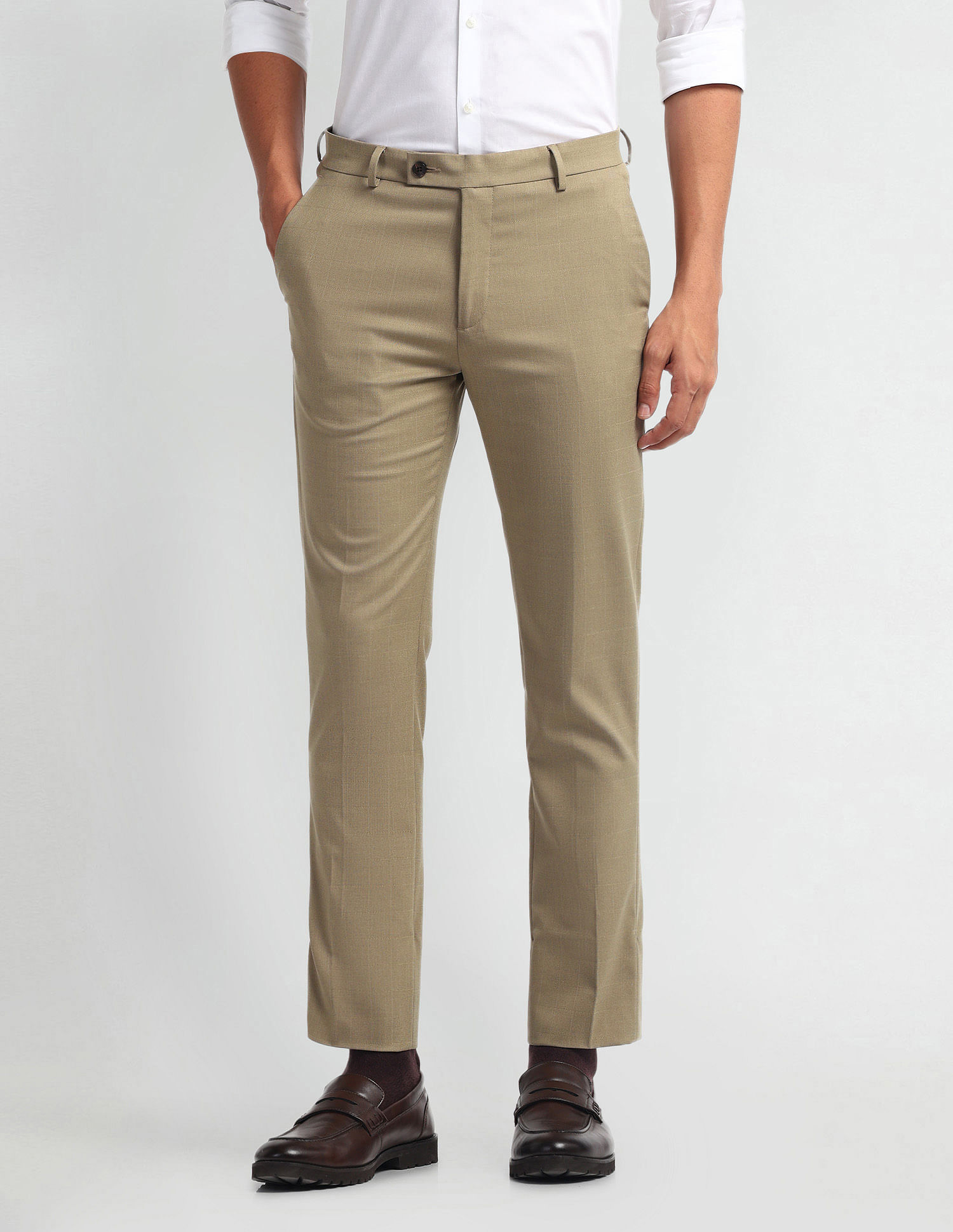 Arrow Smart Flex Super Slim Trousers