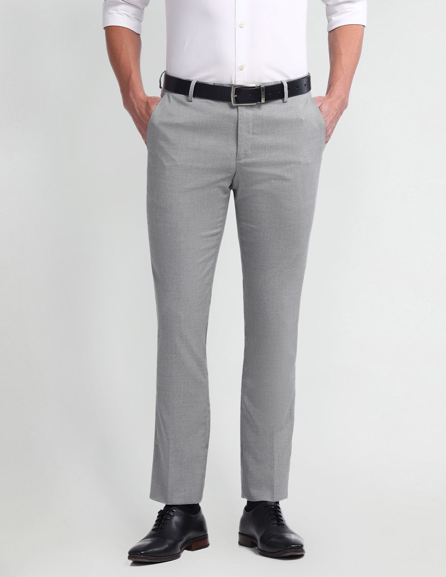 Arrow Mid Rise Tapered fit Trousers