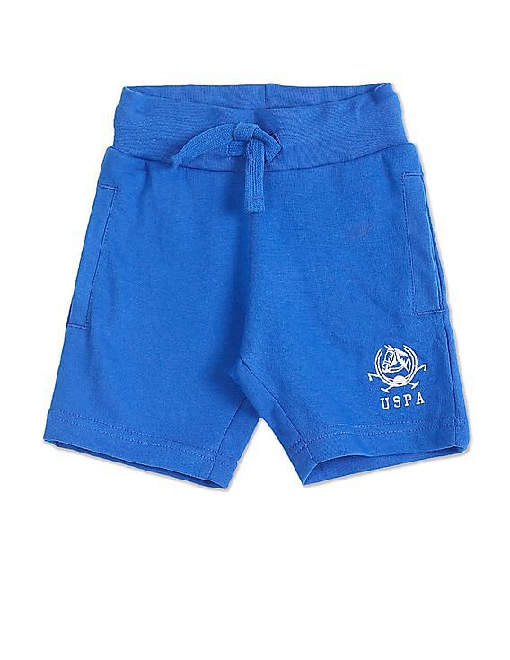 U.S. POLO ASSN. Boys Solid Cotton Mid Rise Trunks -Underwear Pack of 2  Daily use