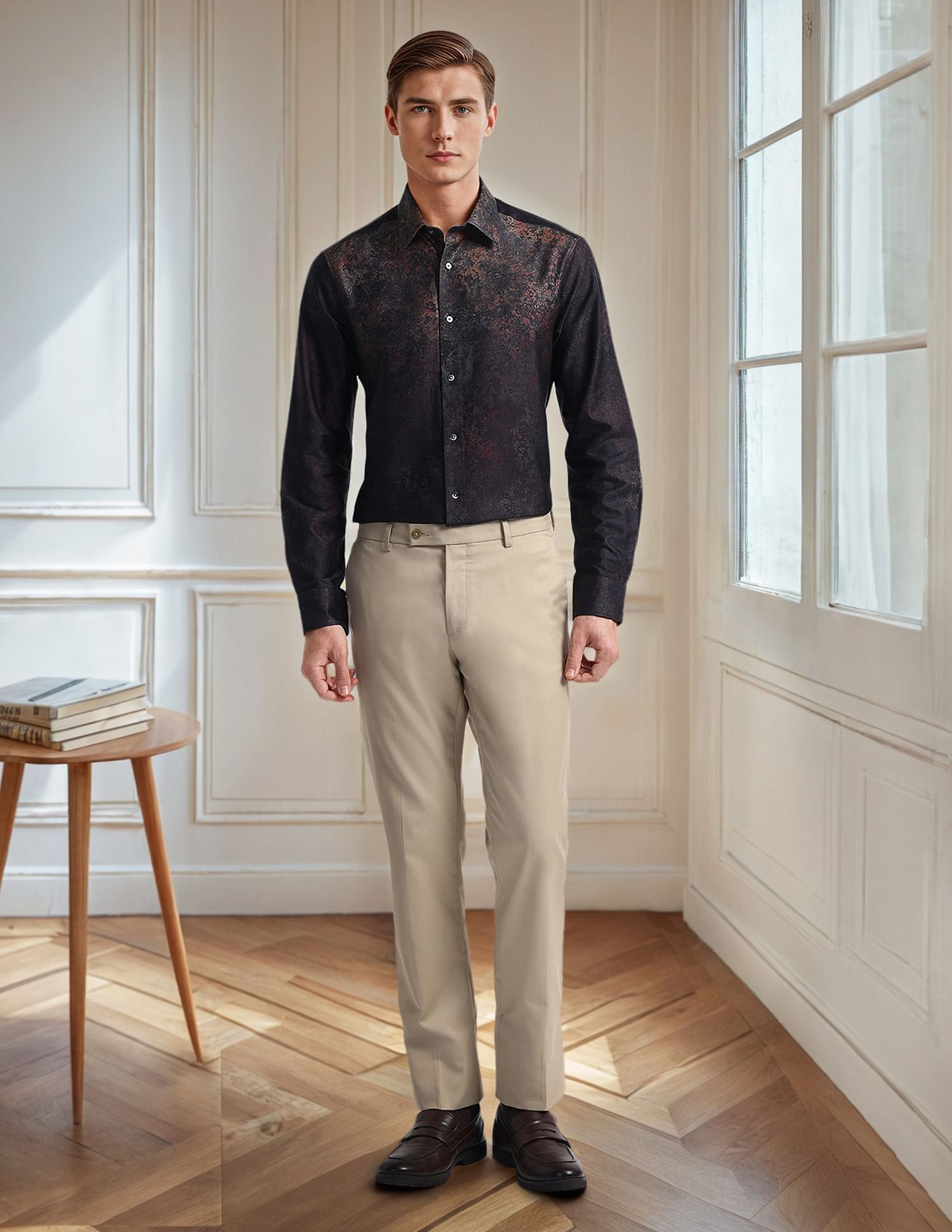 Arrow 1851Tailored Fit Cotton Shirt