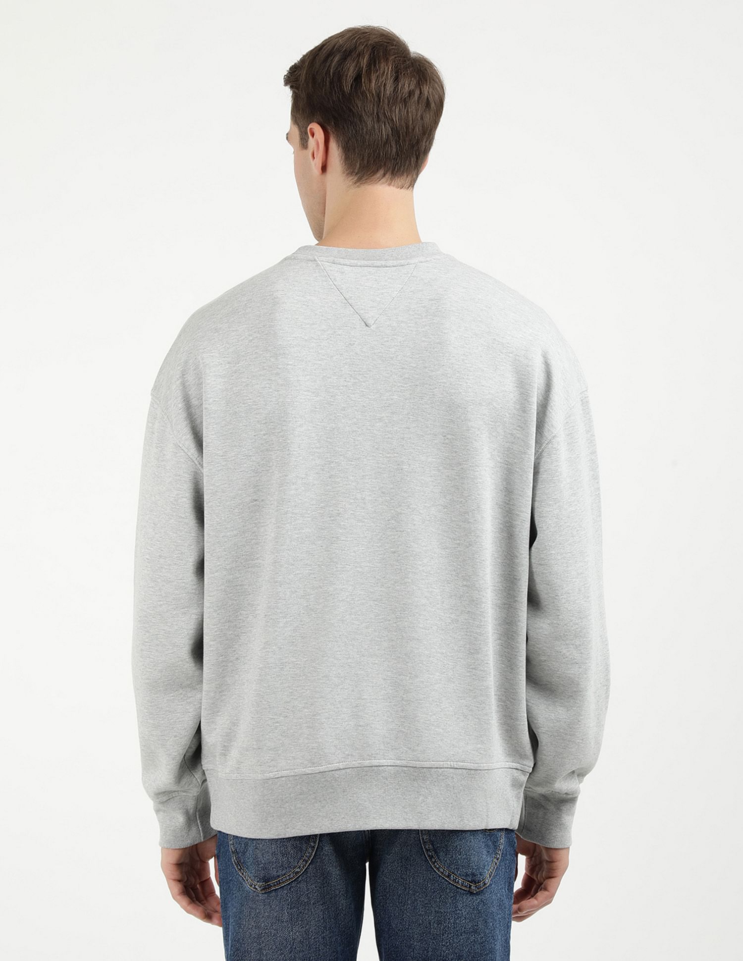 Tommy Hilfiger Crew Neck Logo Cotton Sweatshirt