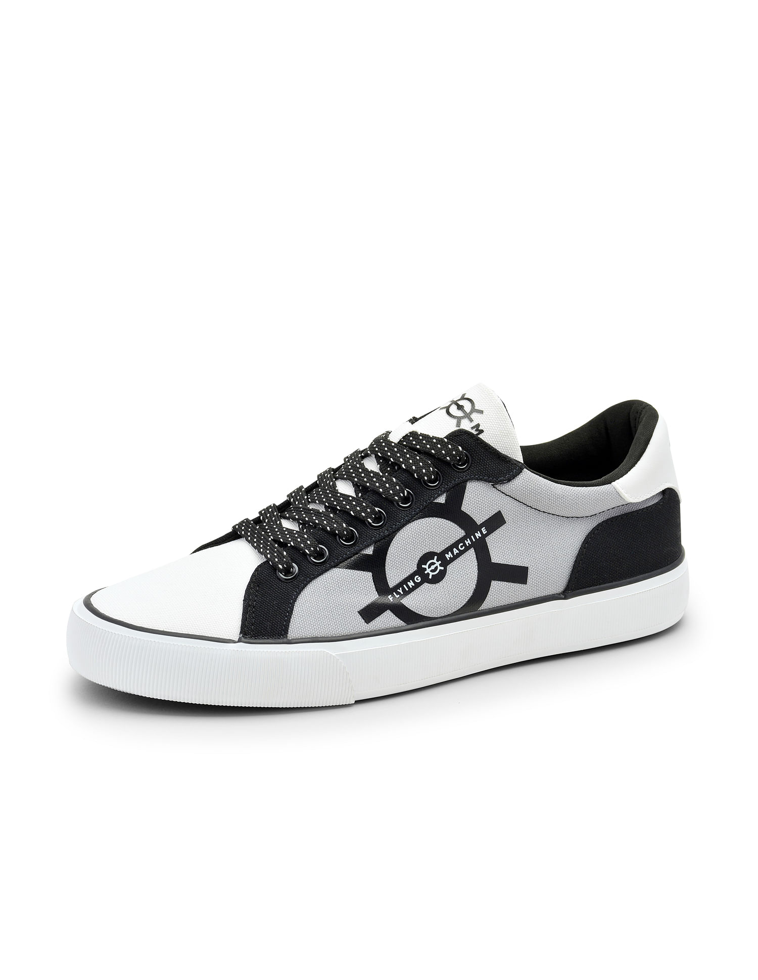 Flying Machine Printed Canvas Jaden Sneakers