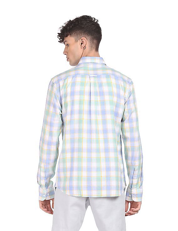 U.S. Polo Assn. Cotton Check Casual Shirt