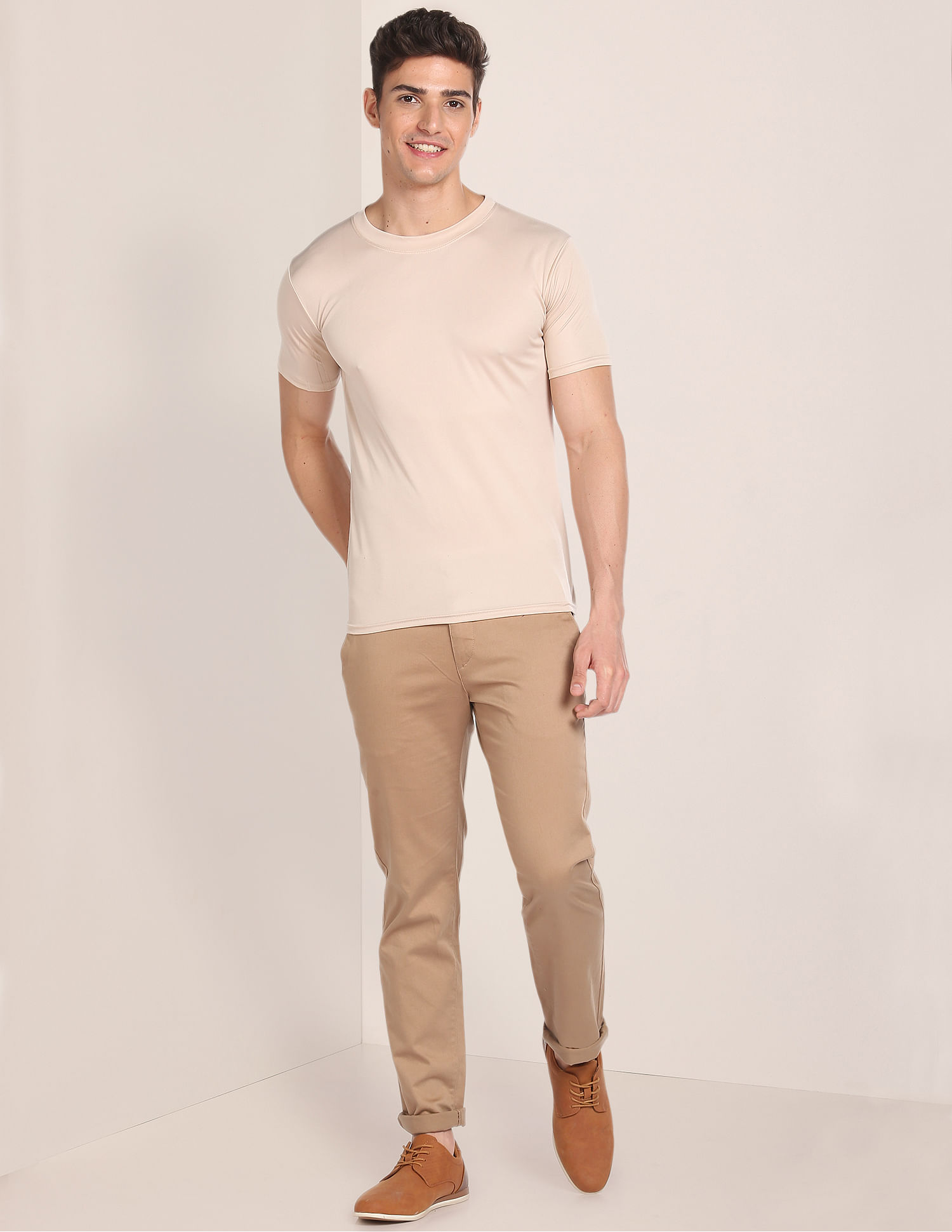 【COLOR iN ID】Denver cotton pants Buy U.S. Polo Assn. Solid Denver Slim Fit Casual Trousers