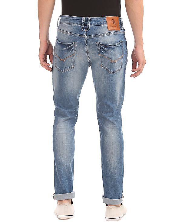 U.S. Polo Assn. Denim Co. Slim Tapered Fit Blue Jeans