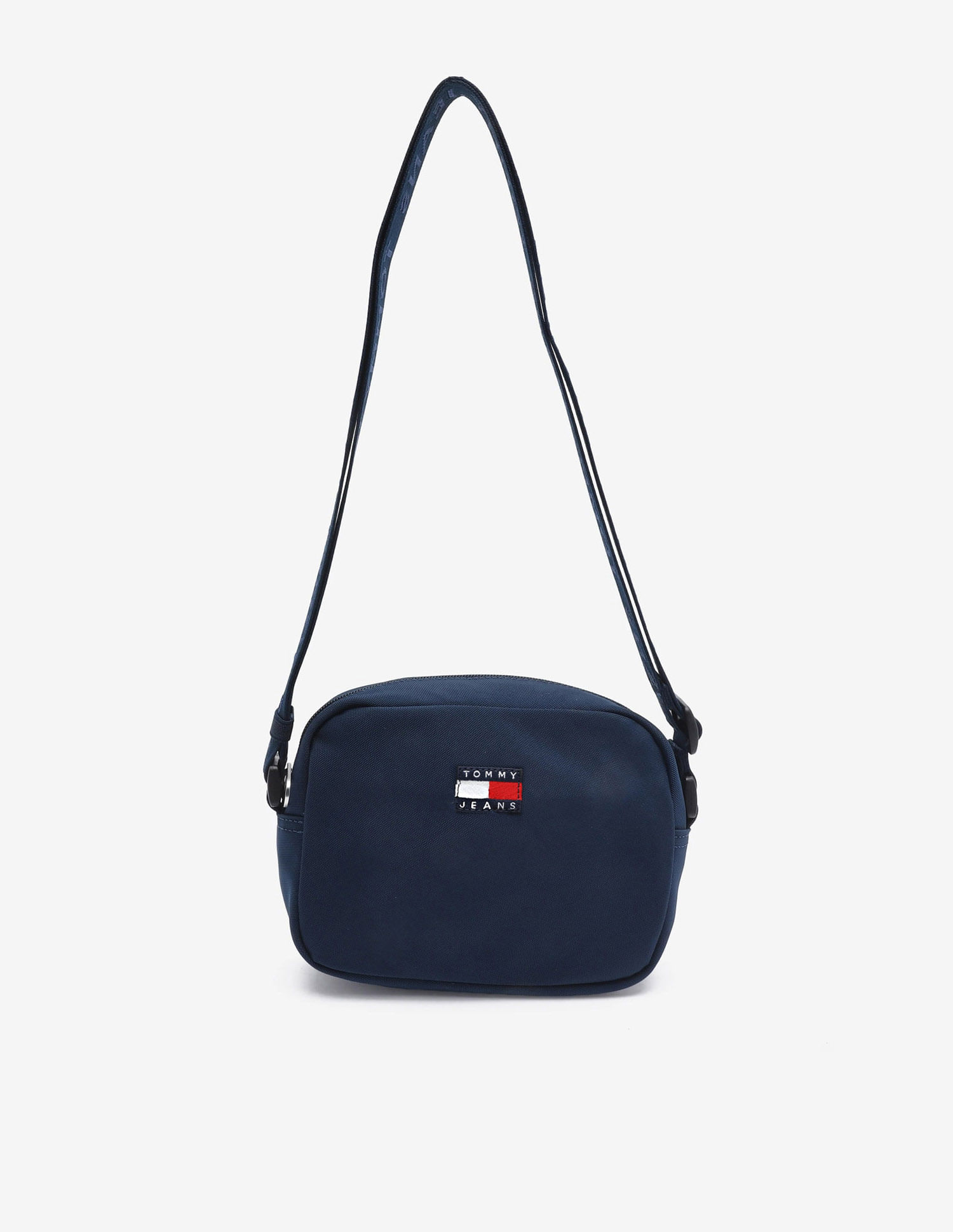 Buy Tommy Hilfiger Logo Blue Polyester Sling Bag