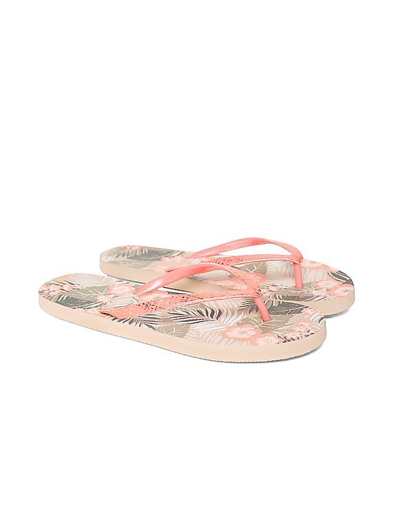 Aeropostale Printed Flip-Flops