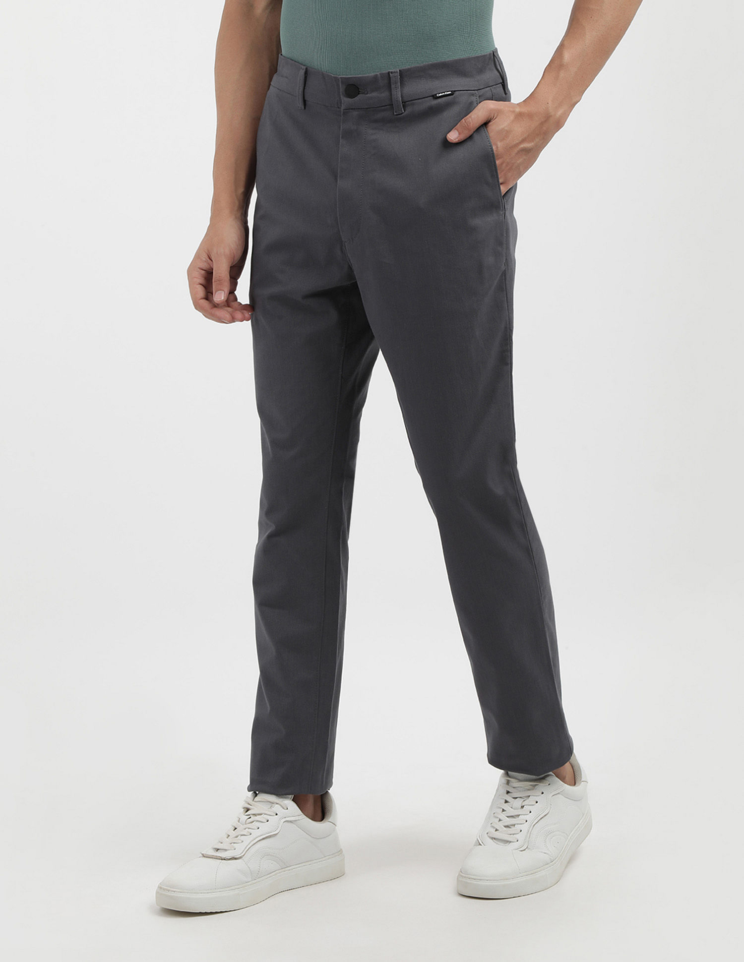 Calvin Klein Jeans Twill Slim Fit Chinos