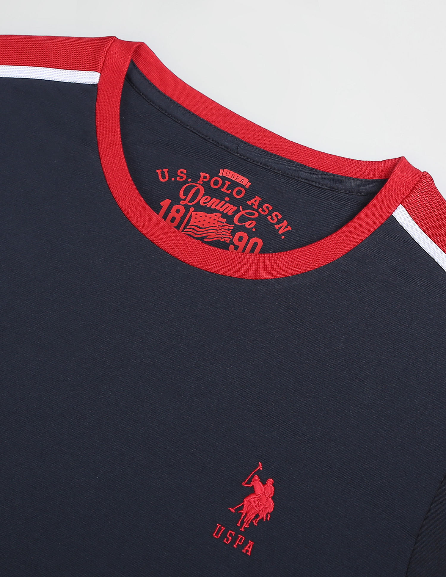 U.S. Polo Assn. Denim Co. Iconic Brand Tape T-Shirt