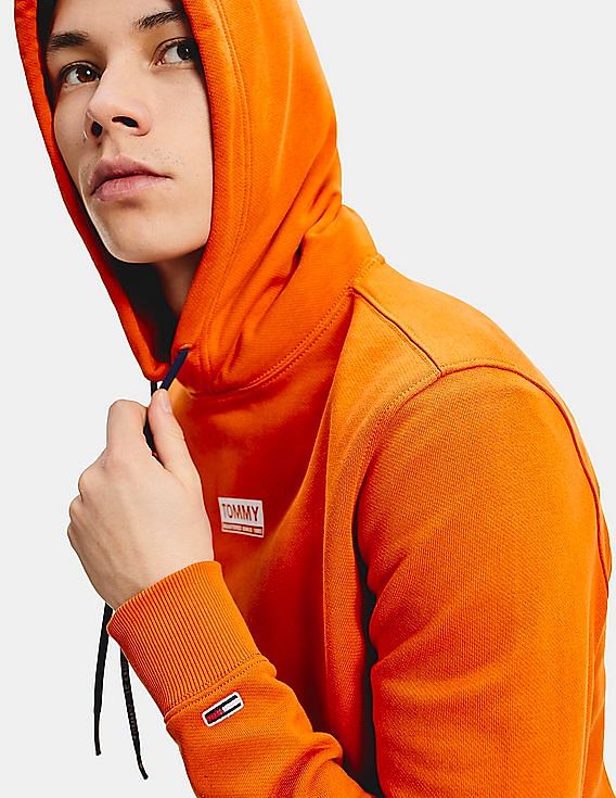 Orange cheap tommy hoodie