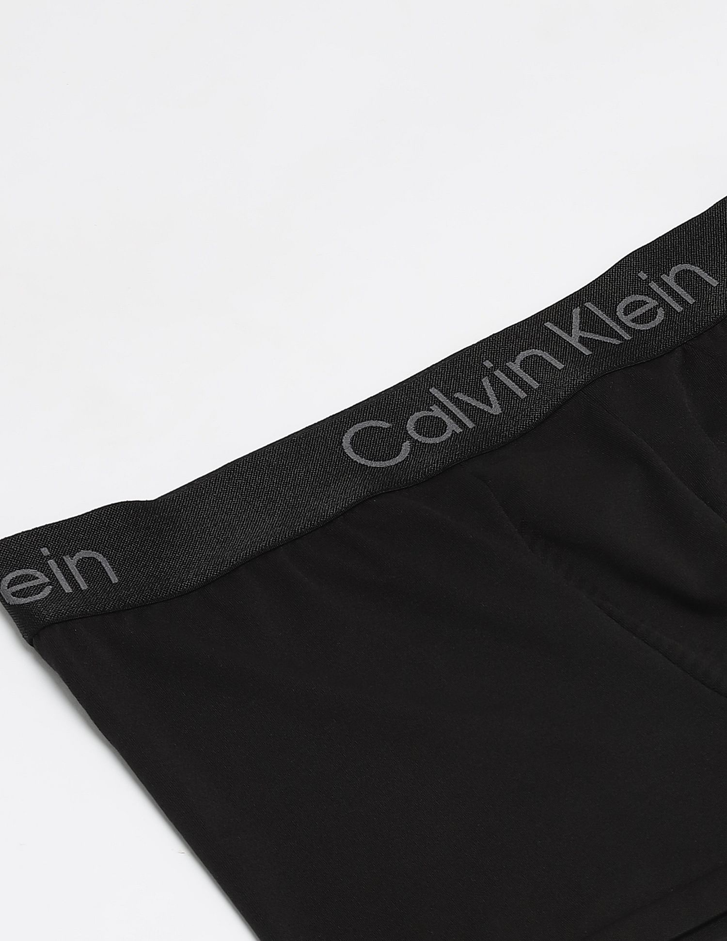 Calvin Klein Underwear Low Rise Solid Black Trunks